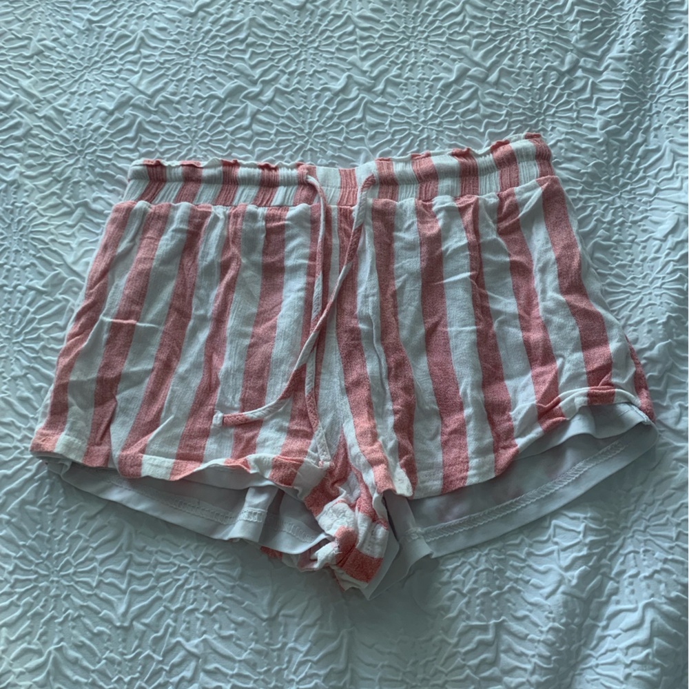 Salty lemon stripped shorts